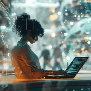 Automação nos negócios Chatbot com IA generativa em ação